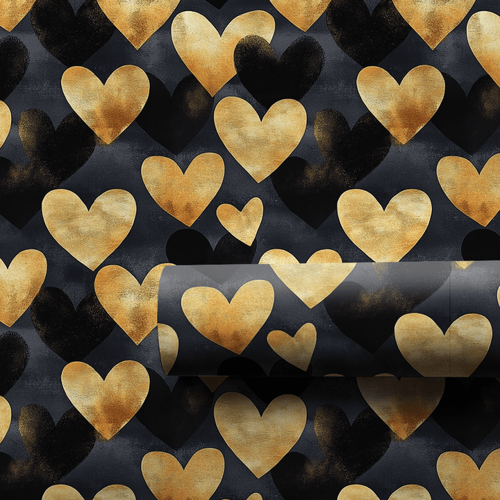 Cupid Gold - Wrapping Paper - Aspen & Arlo