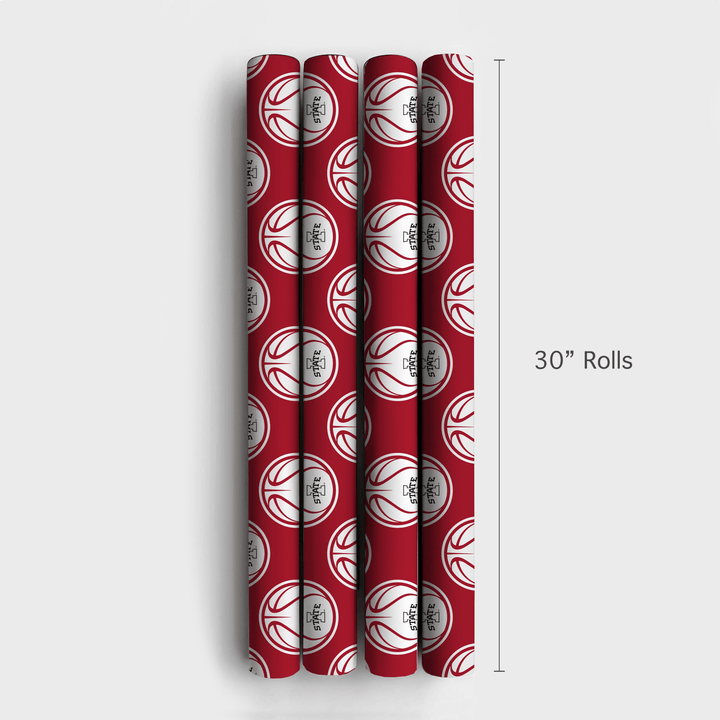 Cyclone Basketball - Wrapping Paper - Aspen & Arlo