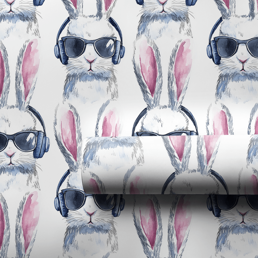 DJ Cottontail - Wrapping Paper - Aspen & Arlo
