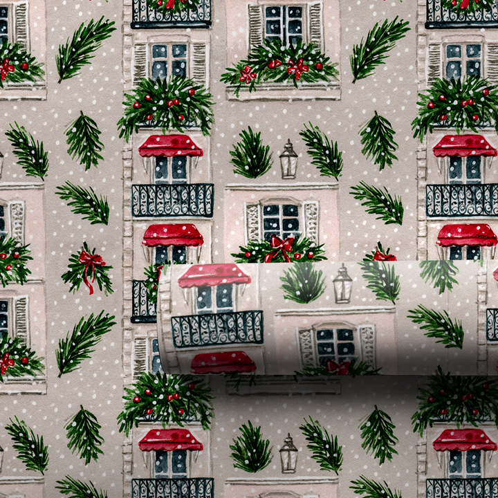 Champagne Snowfall Balconies