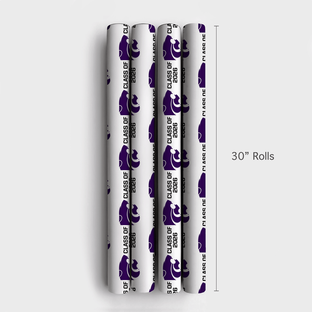 Class of 2026 KC State - Wrapping Paper - Aspen & Arlo