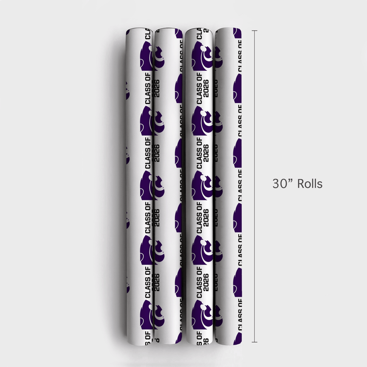 Class of 2026 KC State - Wrapping Paper - Aspen & Arlo