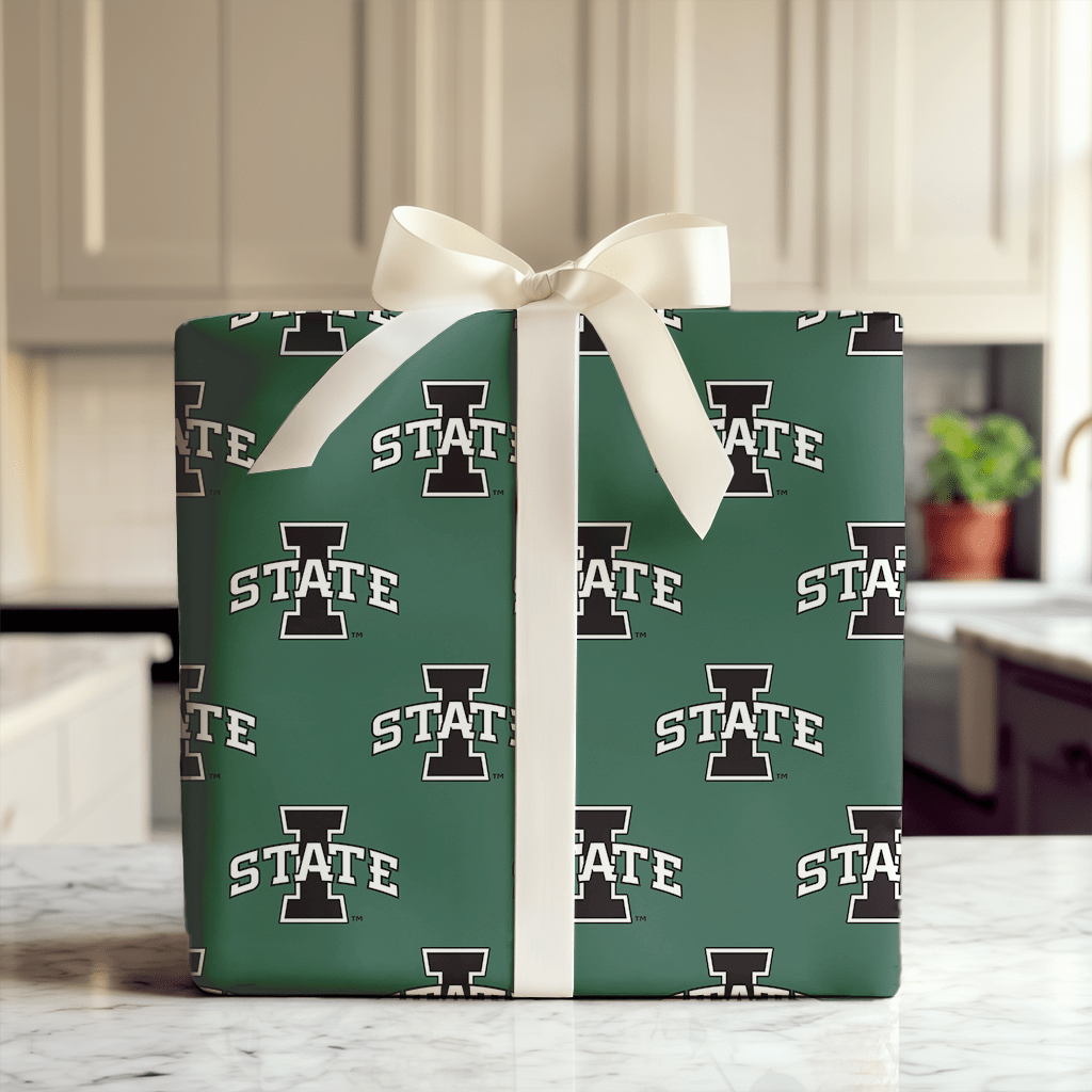 Evergreen Iowa State - Wrapping Paper - Aspen & Arlo