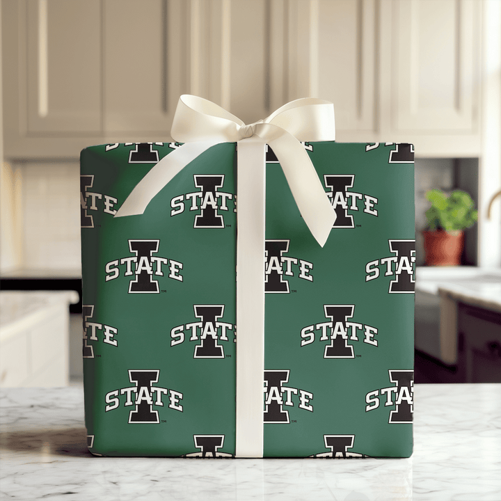 Evergreen Iowa State - Wrapping Paper - Aspen & Arlo