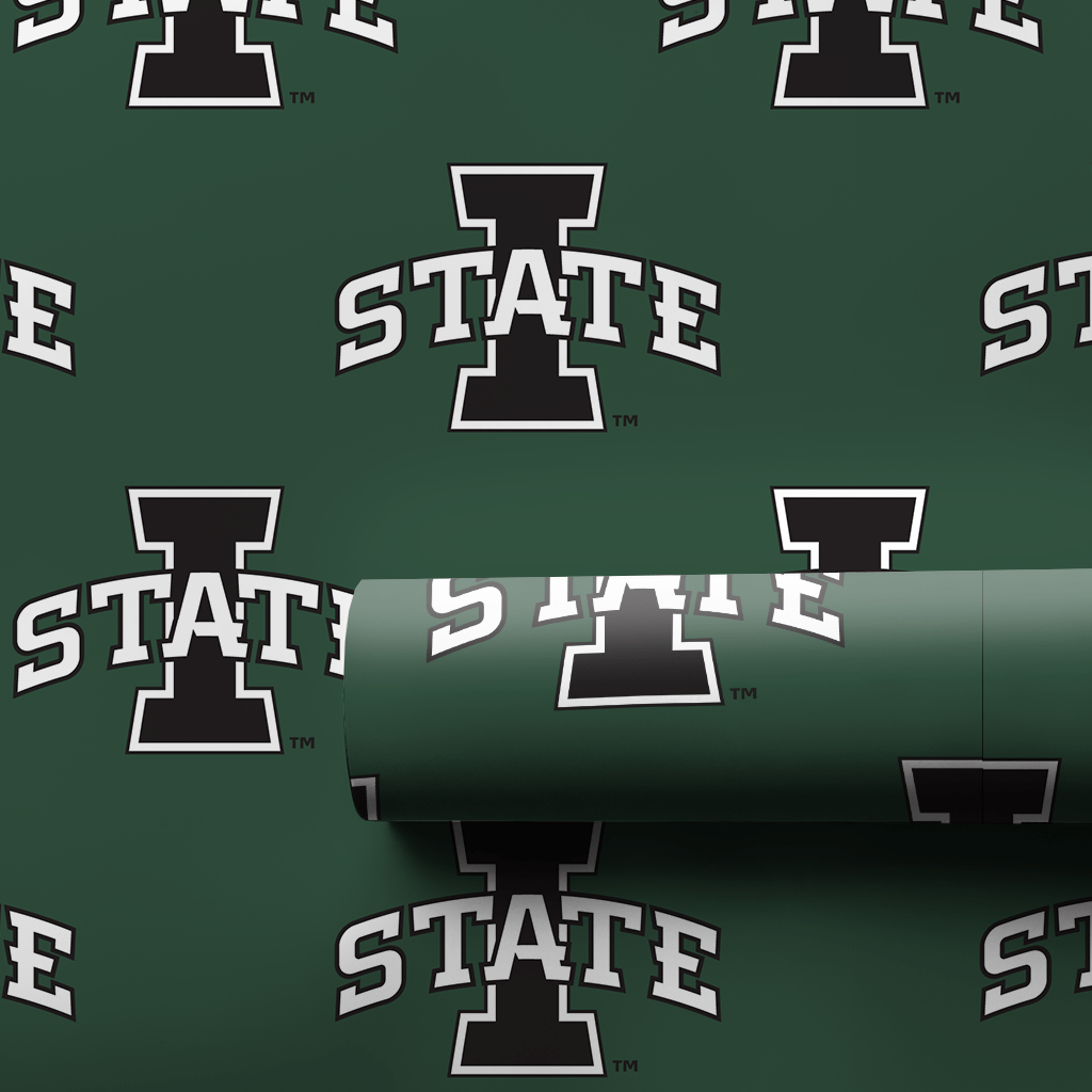 Evergreen Iowa State - Wrapping Paper - Aspen & Arlo