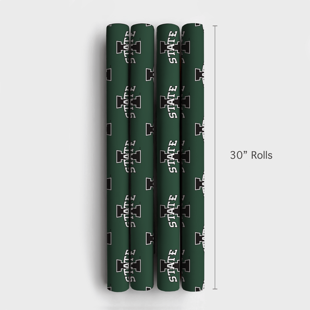 Evergreen Iowa State - Wrapping Paper - Aspen & Arlo