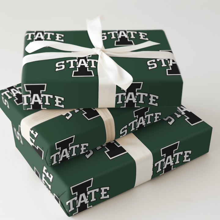 Evergreen Iowa State - Wrapping Paper - Aspen & Arlo