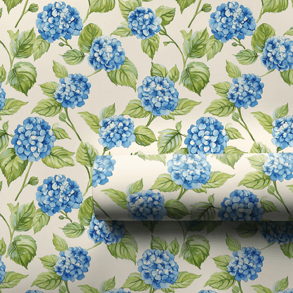 Hoppy Hydrangeas - Wrapping Paper - Aspen & Arlo