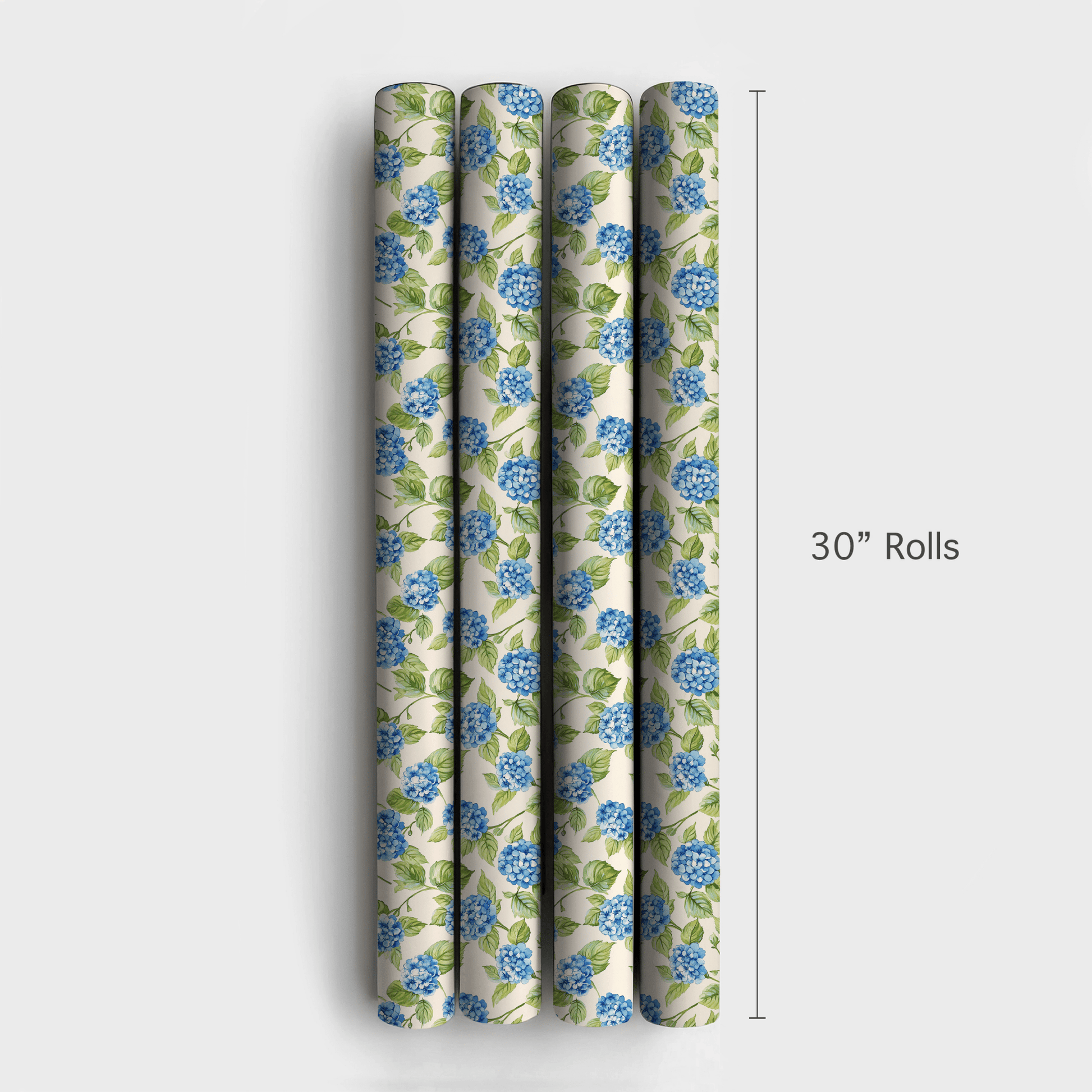 Hoppy Hydrangeas - Wrapping Paper - Aspen & Arlo