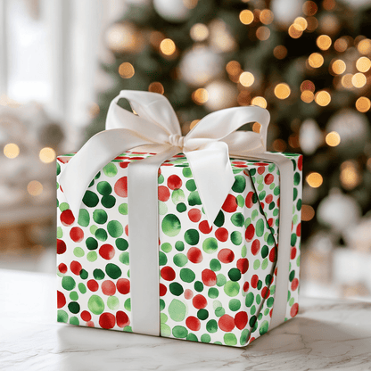 Dotty Christmas - Wrapping Paper - Aspen & Arlo