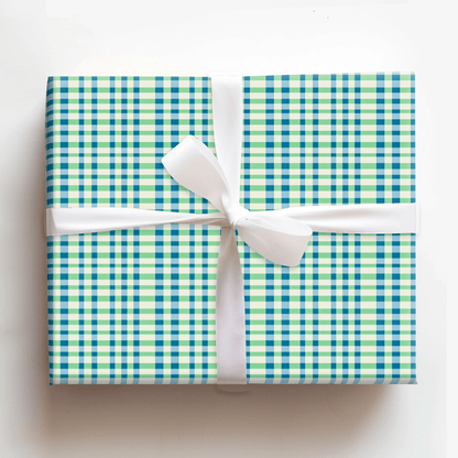 Spring Time Check - Wrapping Paper - Aspen & Arlo