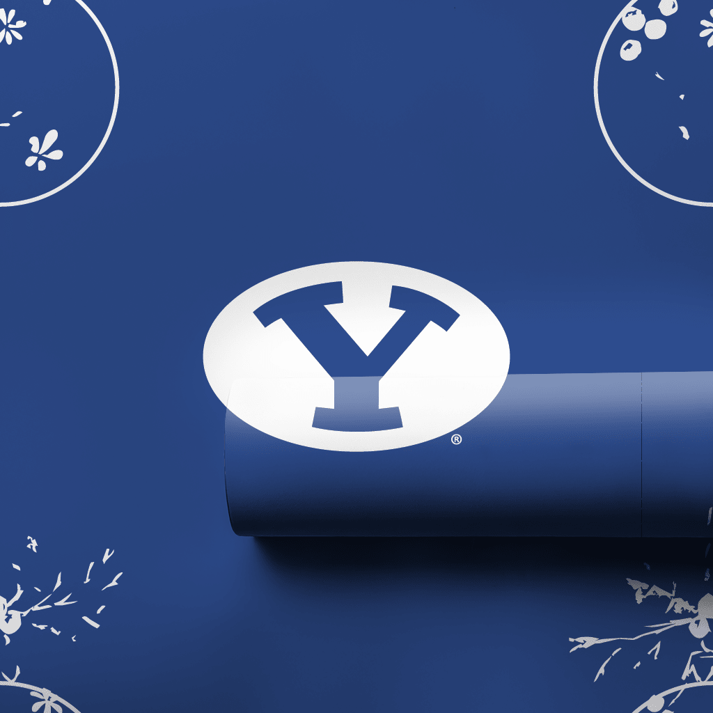 BYU Ornament - Wrapping Paper - Aspen & Arlo