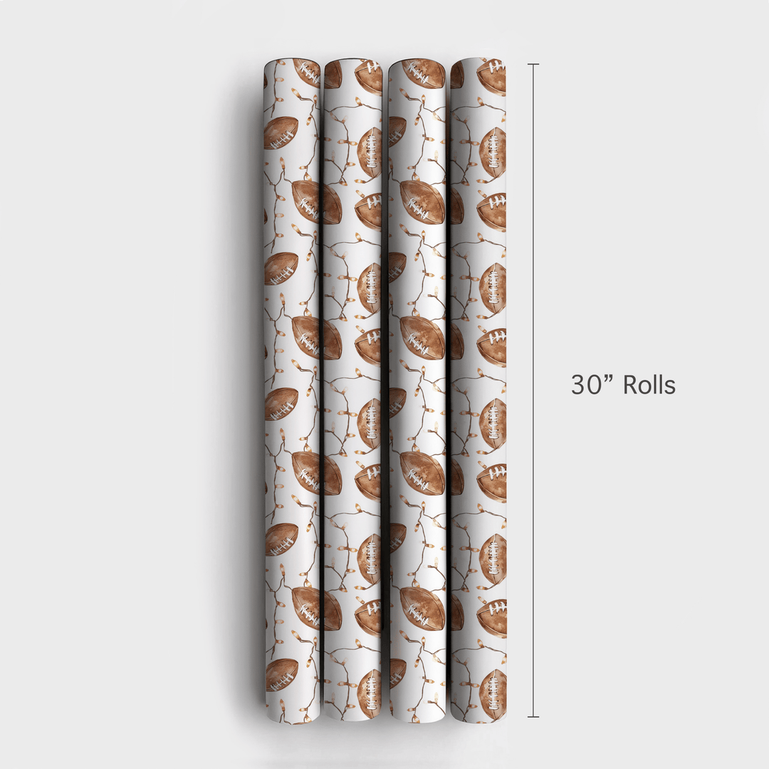 Touchdown Tinsel - Wrapping Paper - Aspen & Arlo