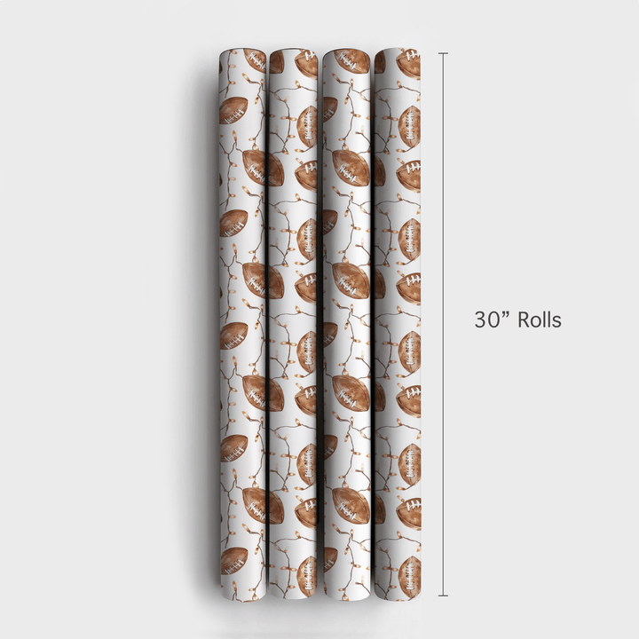 Touchdown Tinsel - Wrapping Paper - Aspen & Arlo