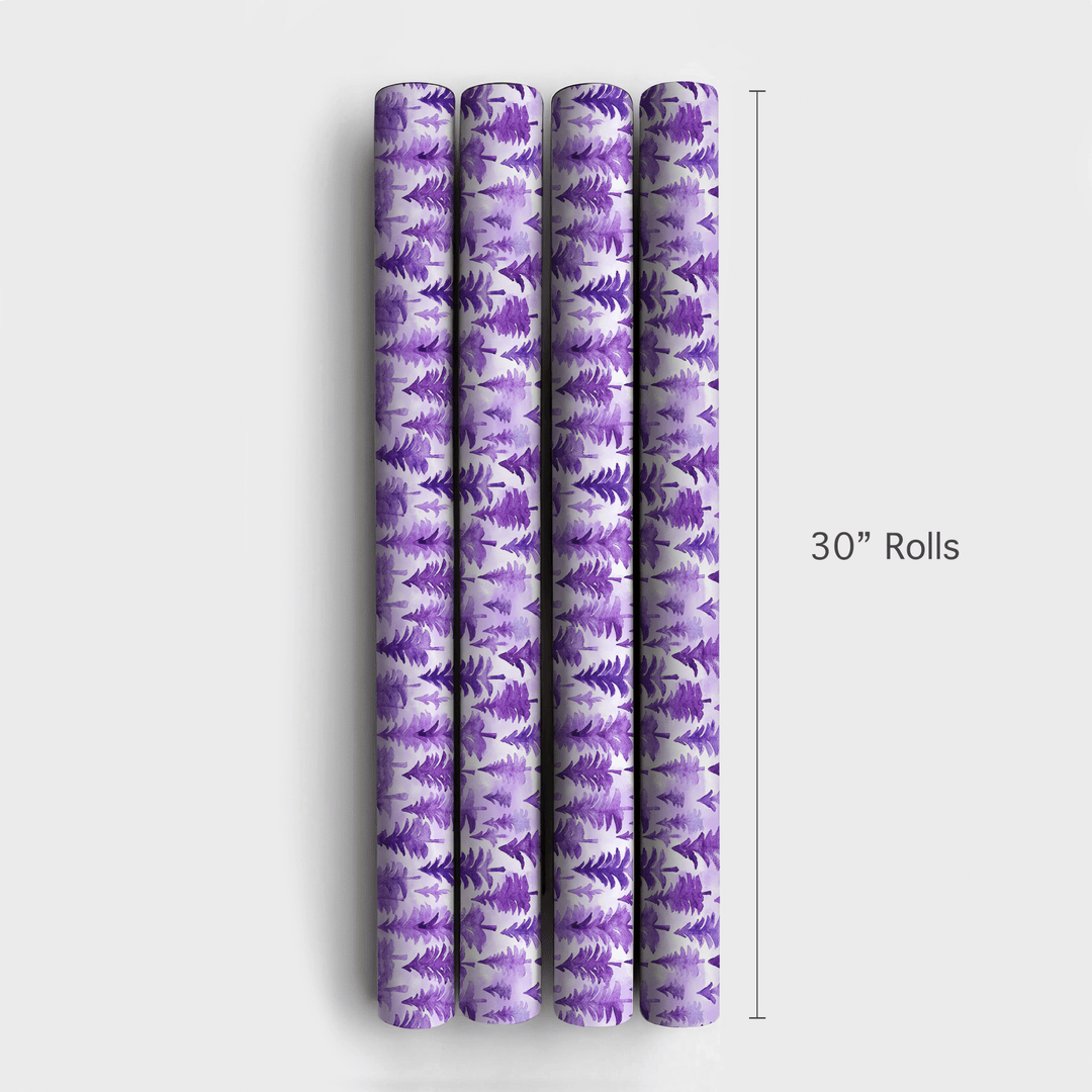 Purple Forest - Wrapping Paper - Aspen & Arlo