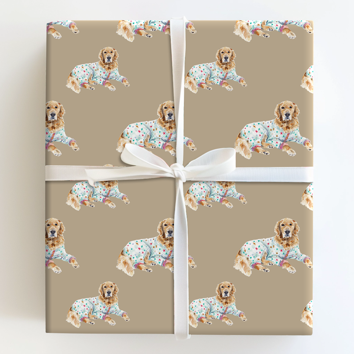 Golden Retriever Christmas Pyjamas