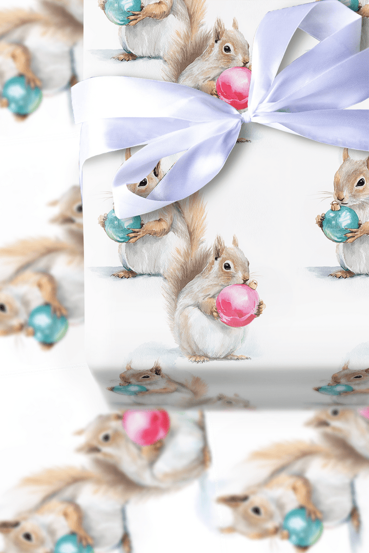 Nutcracker Baubles - Wrapping Paper - Aspen & Arlo