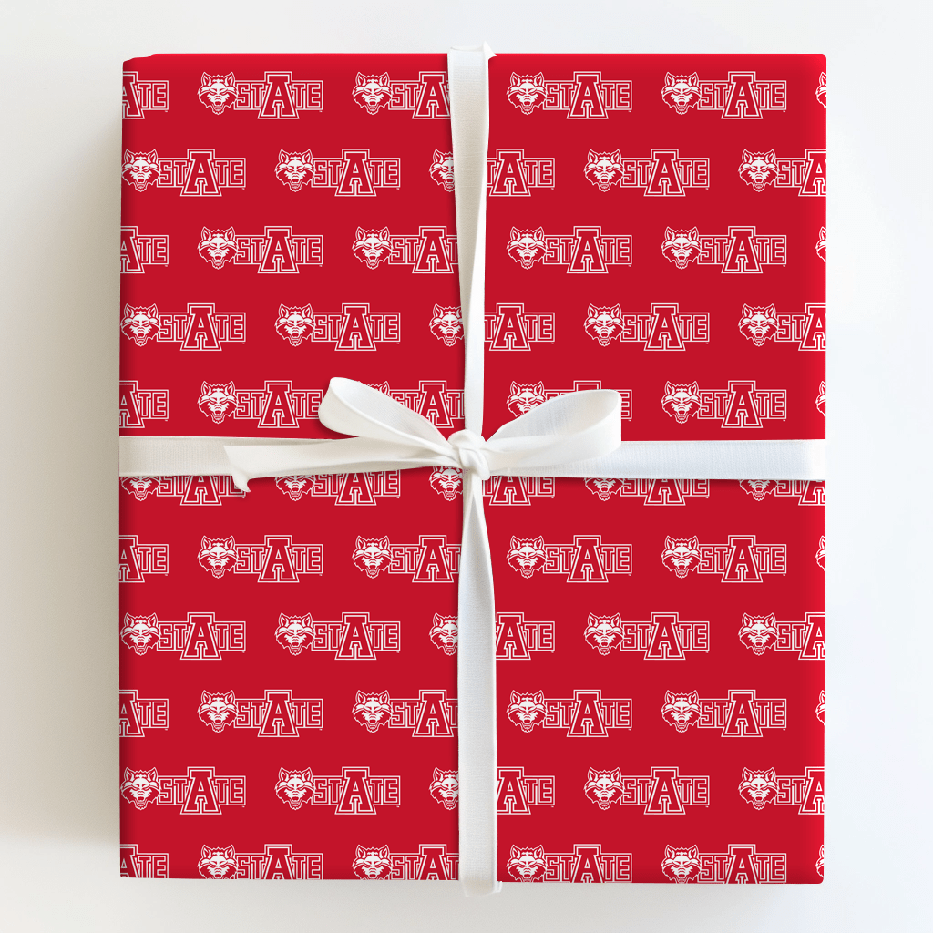 A State Howl - Wrapping Paper - Aspen & Arlo
