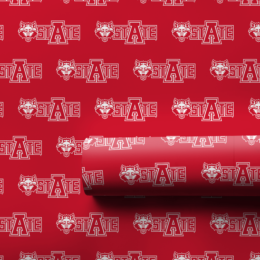 A State Howl - Wrapping Paper - Aspen & Arlo