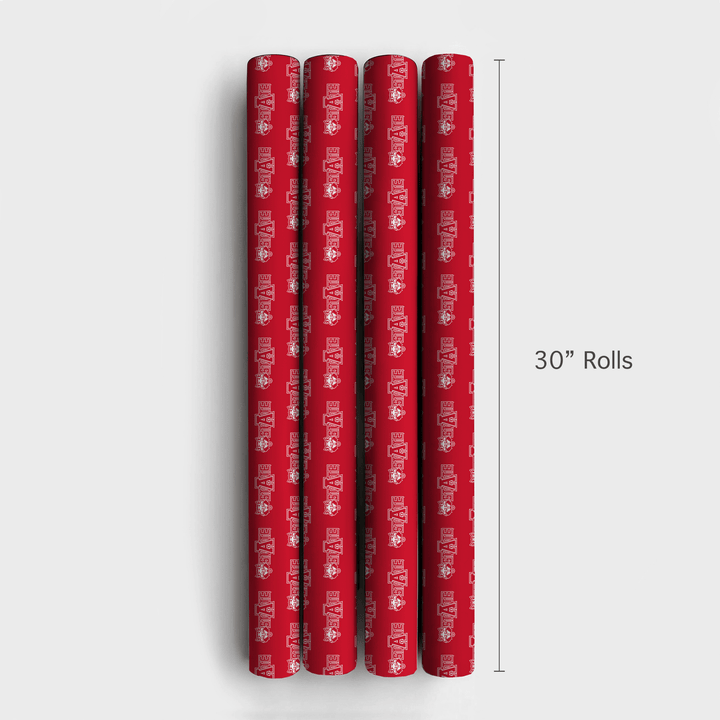 A State Howl - Wrapping Paper - Aspen & Arlo