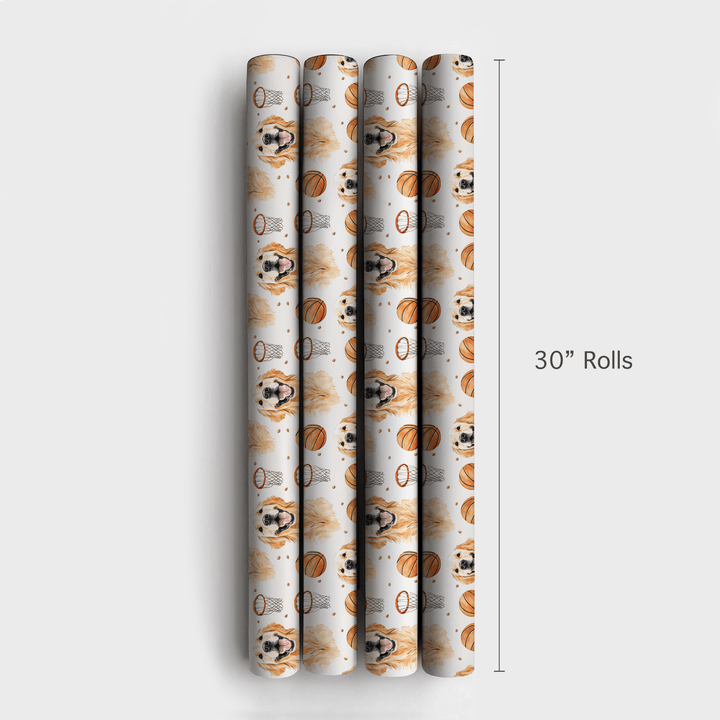 Pup in the Paint - Wrapping Paper - Aspen & Arlo