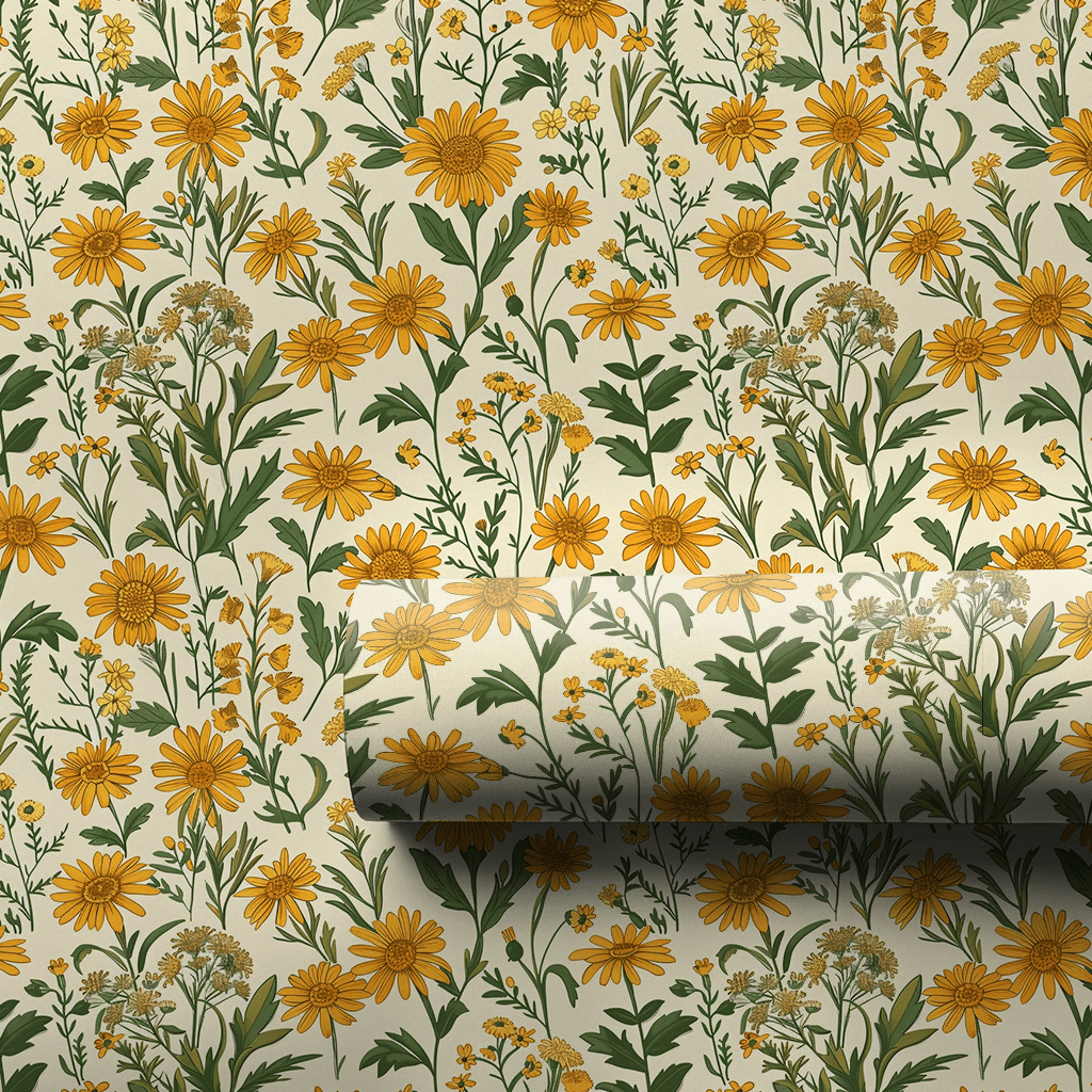 Sunflower Splash - Wrapping Paper - Aspen & Arlo