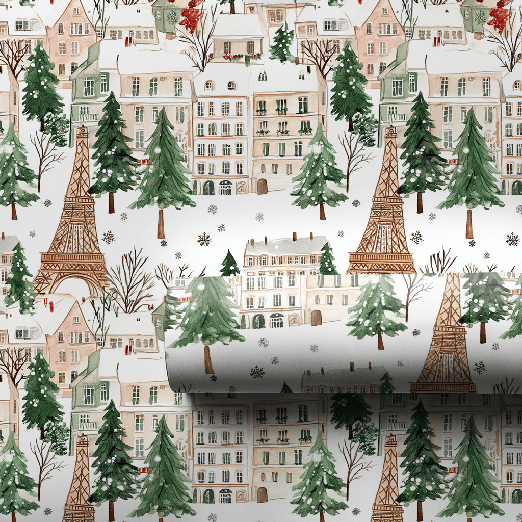 Evening on the Seine - Wrapping Paper - Aspen & Arlo
