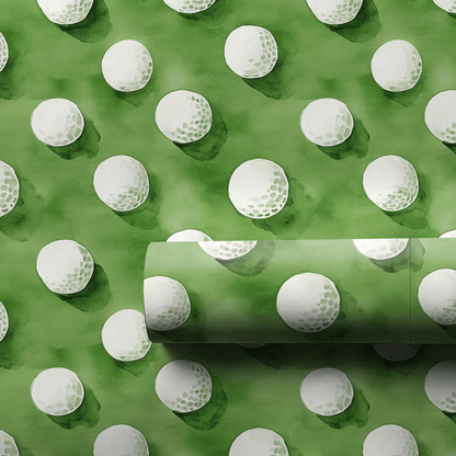 Golfing Volley - Wrapping Paper - Aspen & Arlo