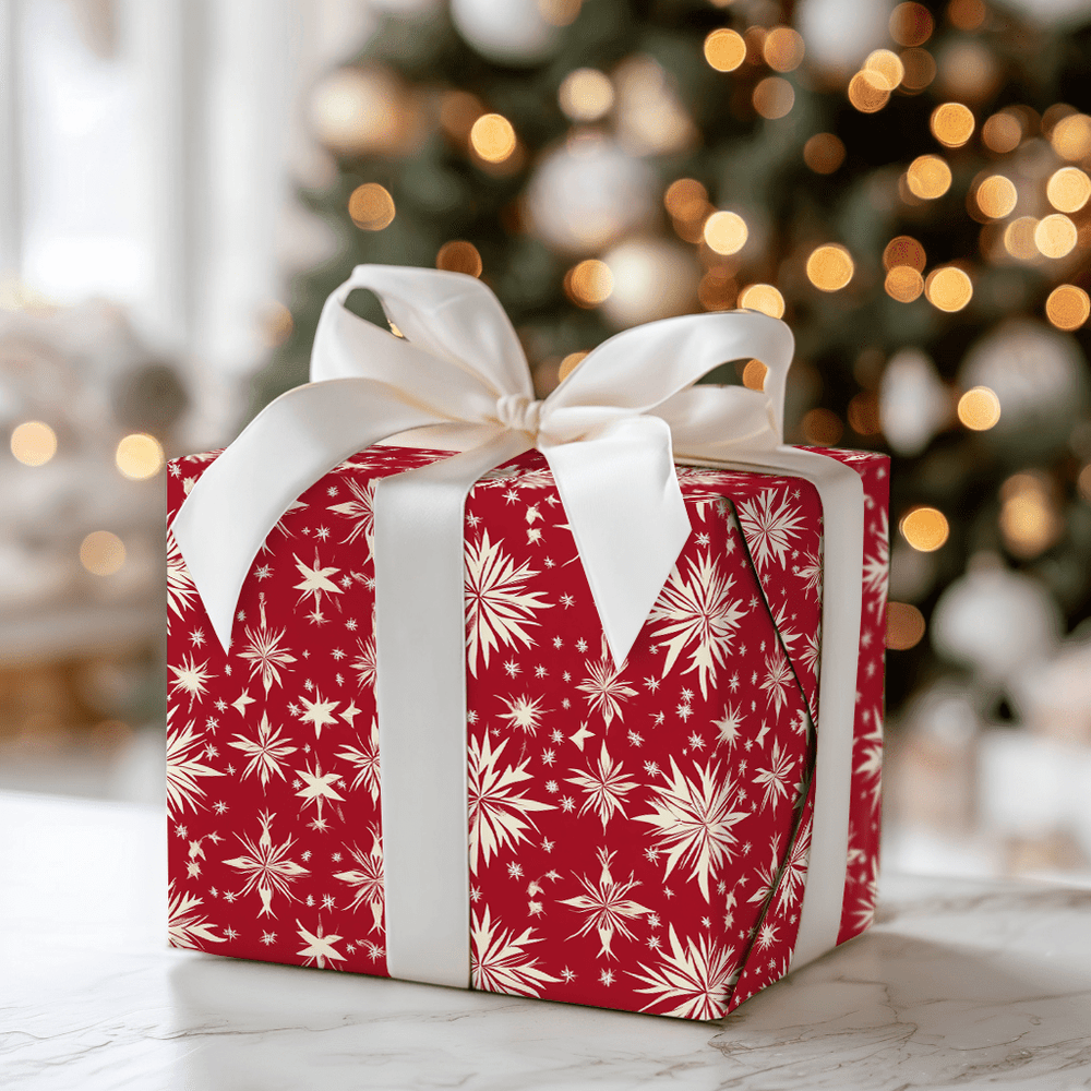 Red Elegance - Wrapping Paper - Aspen & Arlo