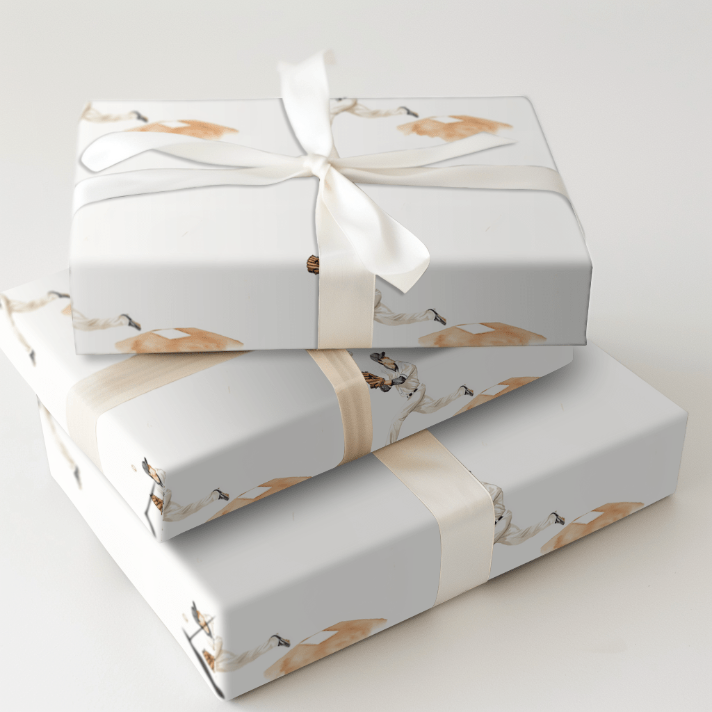 Double Play Time - Wrapping Paper - Aspen & Arlo