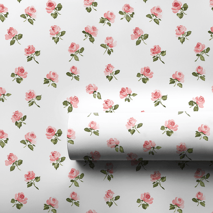 Rosy Beginnings - Wrapping Paper - Aspen & Arlo