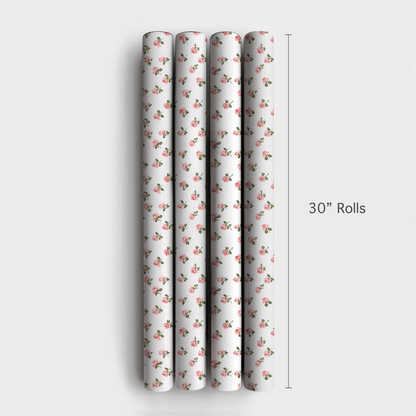 Rosy Beginnings - Wrapping Paper - Aspen & Arlo