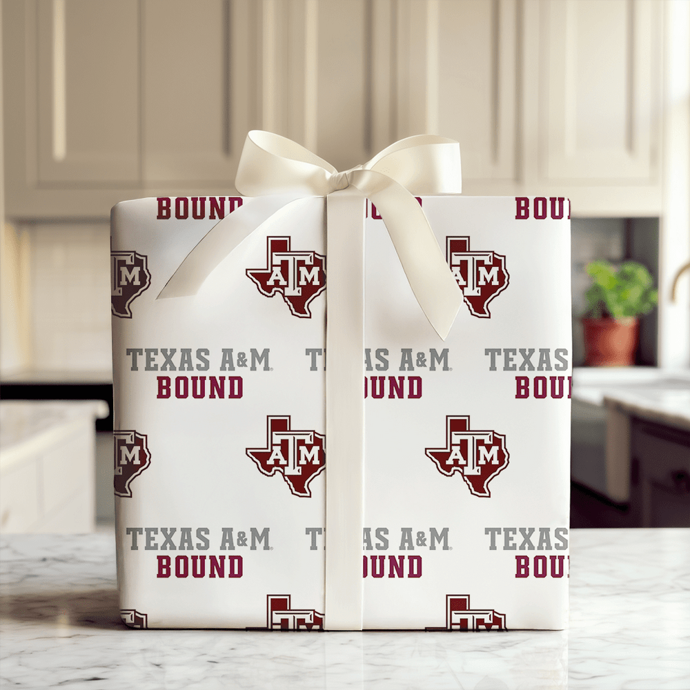 Texas A&M Bound - Wrapping Paper - Aspen & Arlo