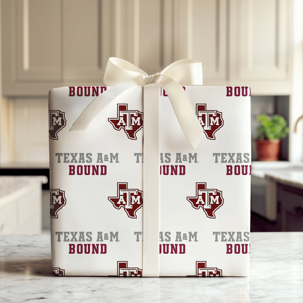 Texas A&M Bound - Wrapping Paper - Aspen & Arlo