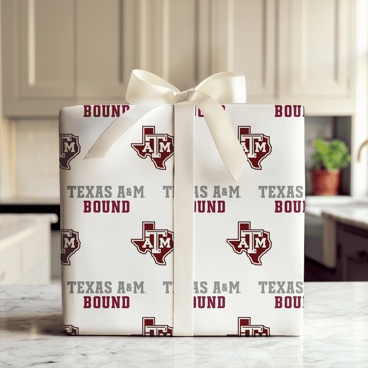 Texas A&M Bound - Wrapping Paper - Aspen & Arlo