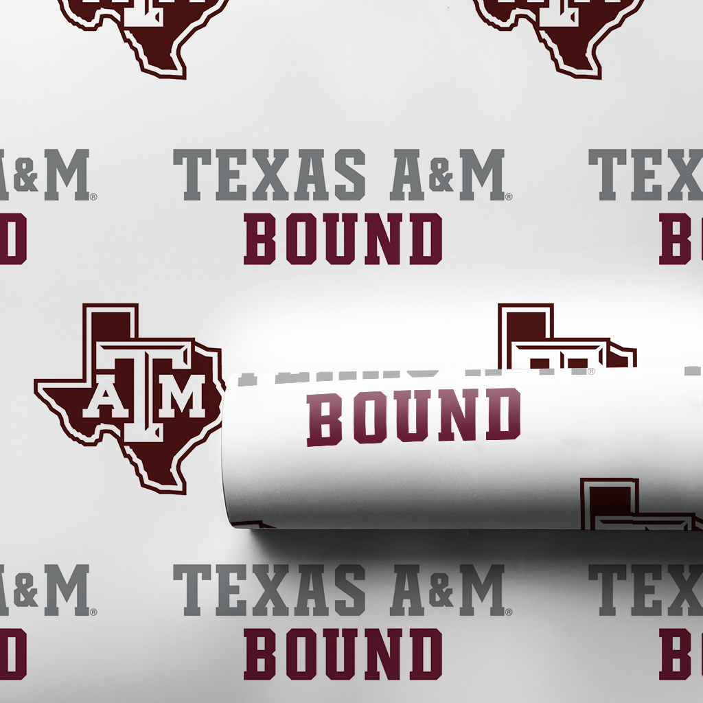 Texas A&M Bound - Wrapping Paper - Aspen & Arlo