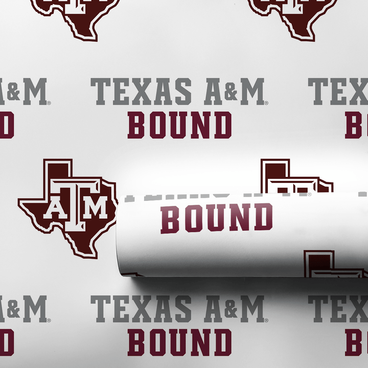 Texas A&M Bound - Wrapping Paper - Aspen & Arlo