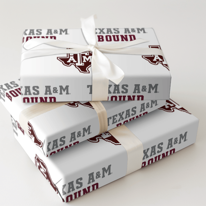 Texas A&M Bound - Wrapping Paper - Aspen & Arlo