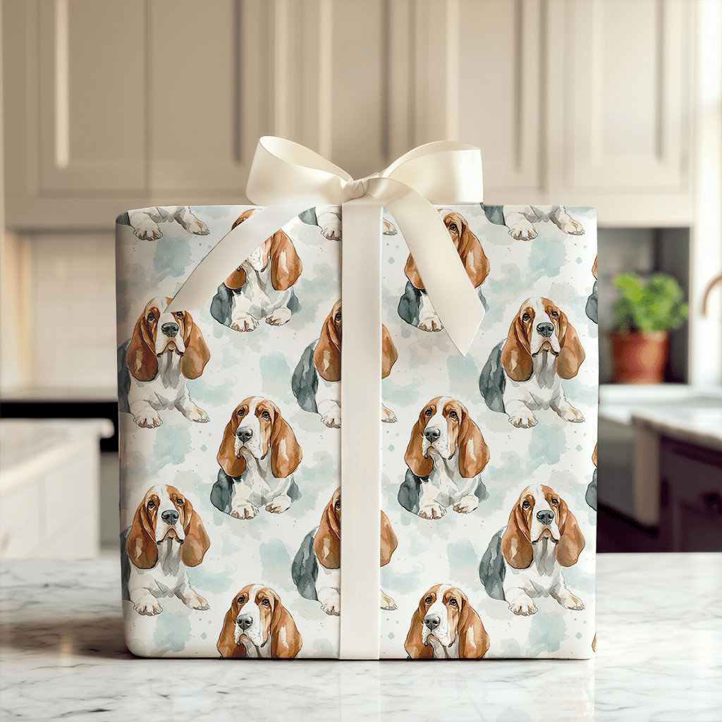 Hound of the Heart - Wrapping Paper - Aspen & Arlo