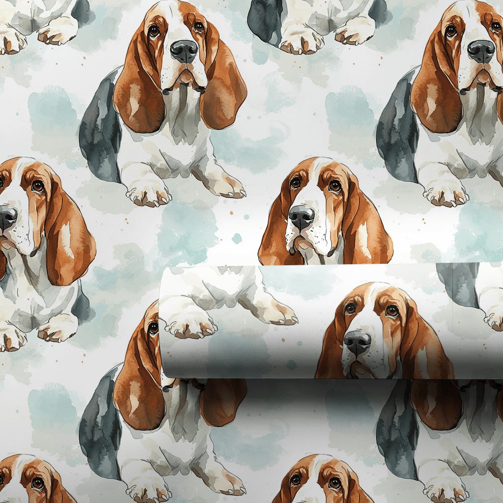 Hound of the Heart - Wrapping Paper - Aspen & Arlo