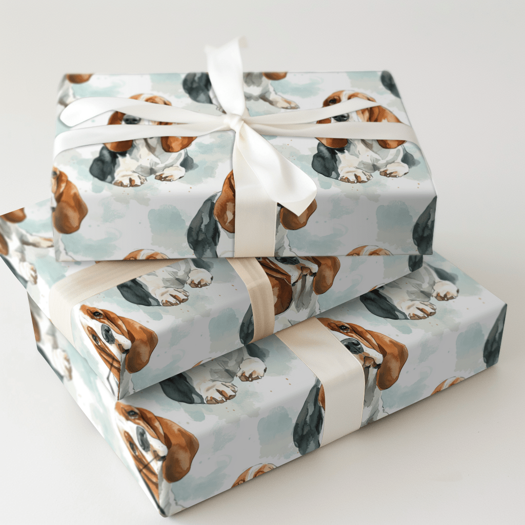 Hound of the Heart - Wrapping Paper - Aspen & Arlo