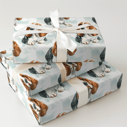 Hound of the Heart - Wrapping Paper - Aspen & Arlo