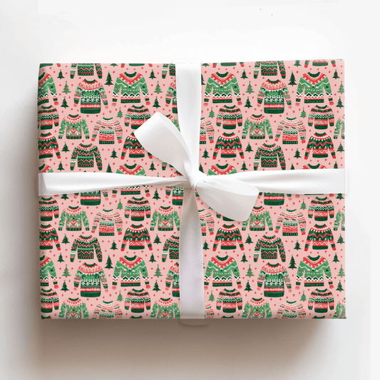 Festive Fuzzies - Wrapping Paper - Aspen & Arlo