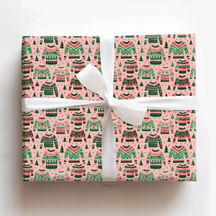 Festive Fuzzies - Wrapping Paper - Aspen & Arlo