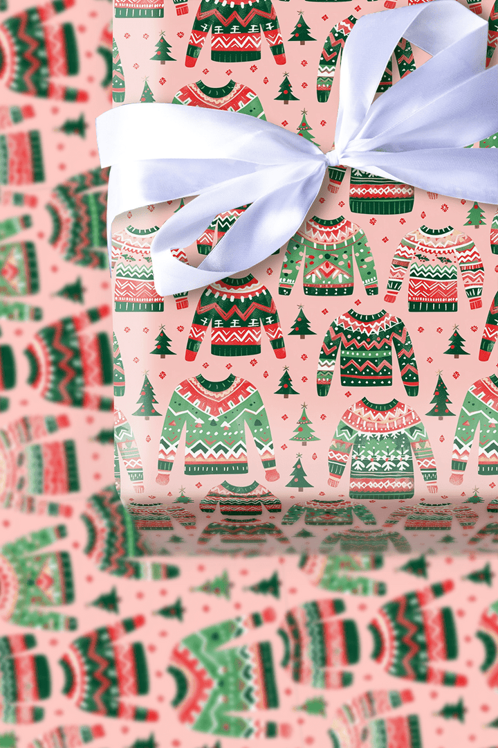 Festive Fuzzies - Wrapping Paper - Aspen & Arlo