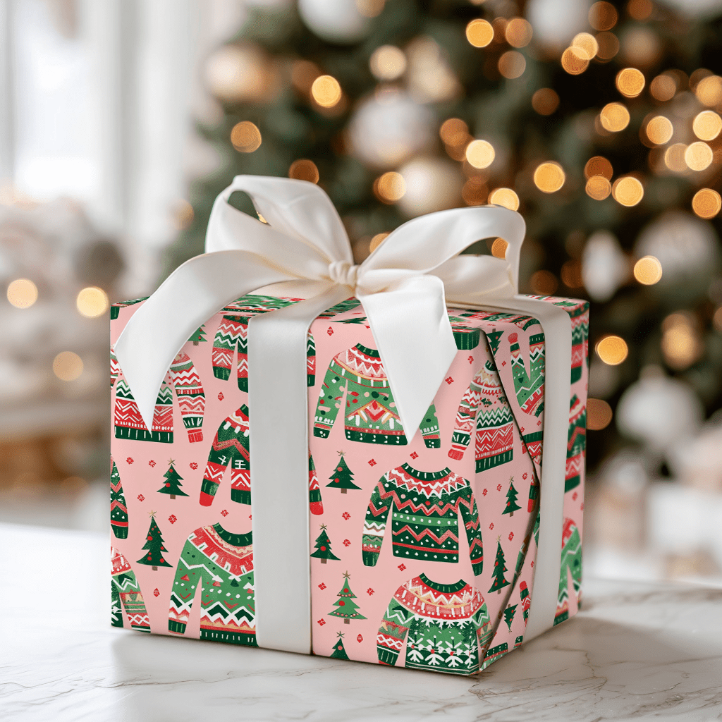 Festive Fuzzies - Wrapping Paper - Aspen & Arlo