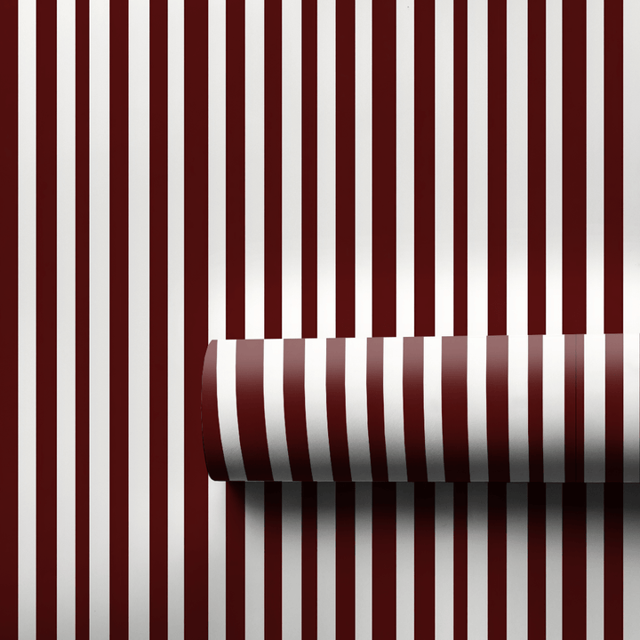 Crimson Streaks Ahead - Wrapping Paper - Aspen & Arlo