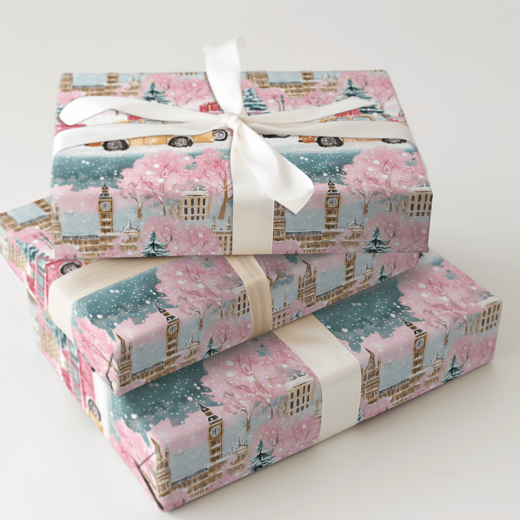 Beneath Big Ben - Wrapping Paper - Aspen & Arlo