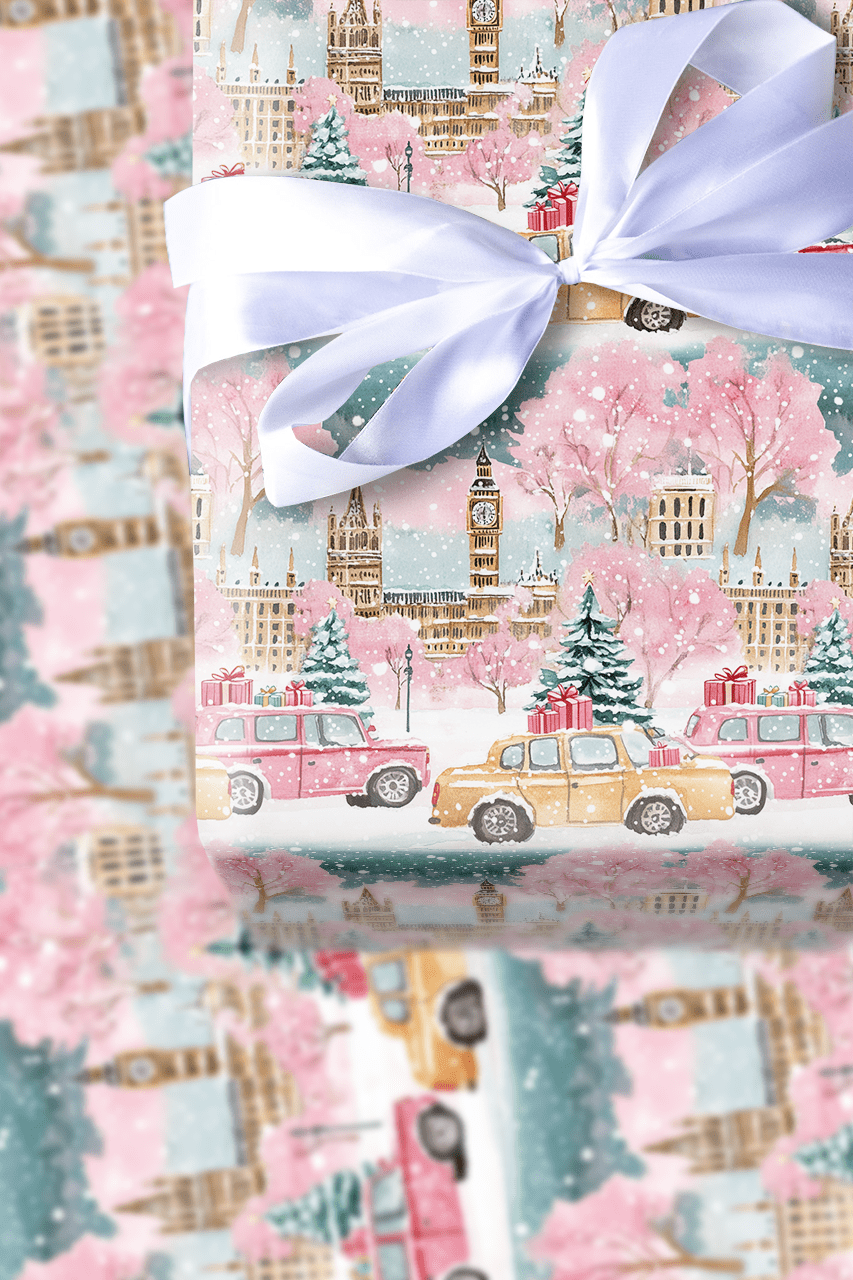 Beneath Big Ben - Wrapping Paper - Aspen & Arlo
