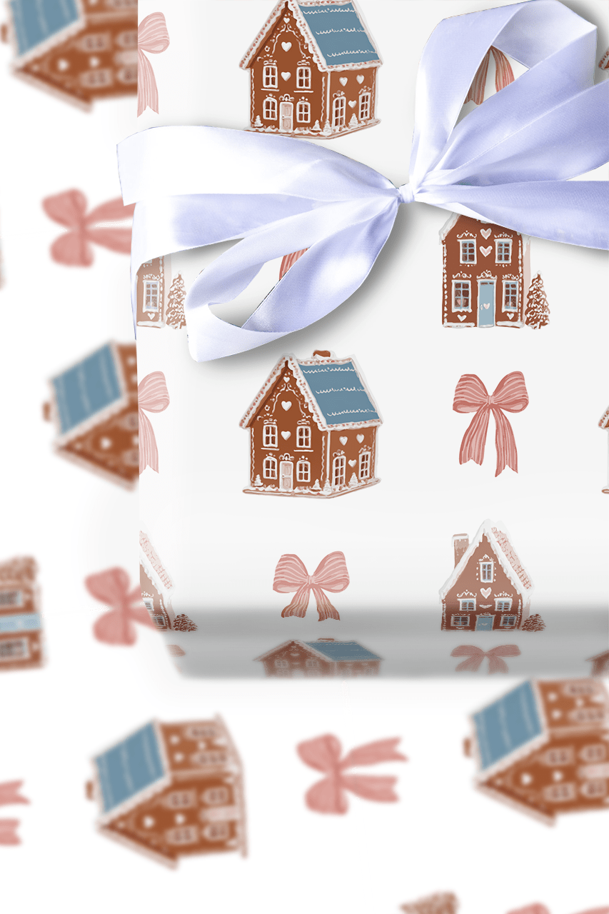 Frosted Haven - Wrapping Paper - Aspen & Arlo